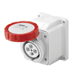 Enchufe Industrial Hembra Sobrepuesta 3P+T 32A IP67 380V