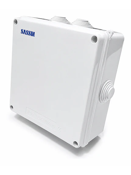 Caja Estanca 150x150x70mm Cuadrada Pvc Con Conos 1