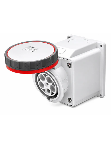 Enchufe Industrial Hembra Sobrepuesta 63A IP67 Gewiss 1