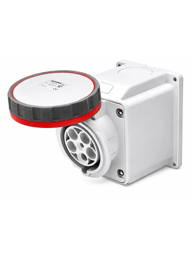 Enchufe Industrial Hembra Sobrepuesta 63A IP67 Gewiss 1