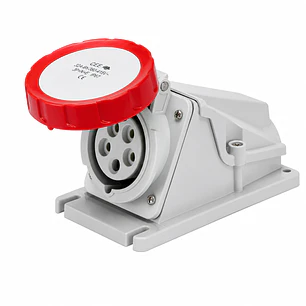 Enchufe Industrial Hembra Sobrepuesta 3p+t 32a 380v Ip67 6h 