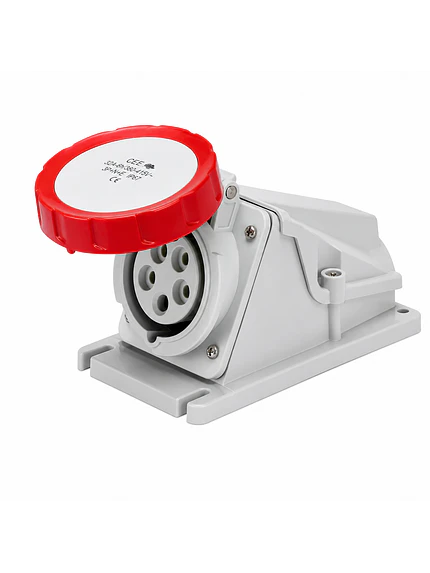 Enchufe Industrial Hembra Sobrepuesta 3p+t 32a 380v Ip67 6h  1