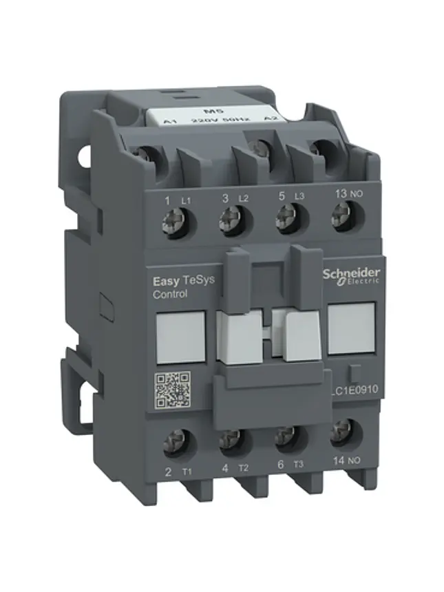 Contactor EasyPact TVS 3P 9A 220V AC3 LC1E0910M5 1