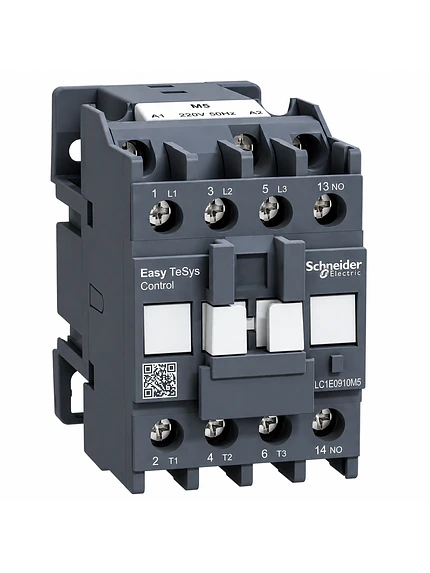 Contactor Schneider EasyPact TVS 12A 220V LC1E1210M5 1
