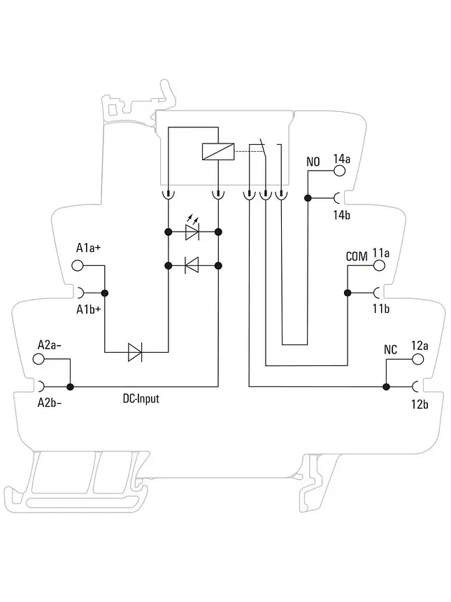 RELÉ INTERFAZ TRS 24VDC 1CO 6A WEIDMÜLLER 2