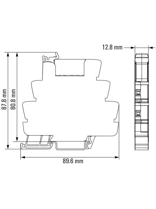 Relé Interfaz TRS 24VDC 2CO 8A Weidmüller 2