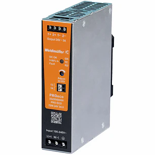 Fuente Pro Eco 72W 24V 3A II Weidmüller
