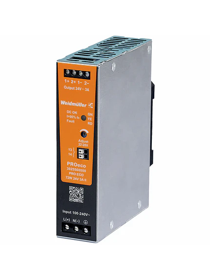 Fuente Pro Eco 72W 24V 3A II Weidmüller 1
