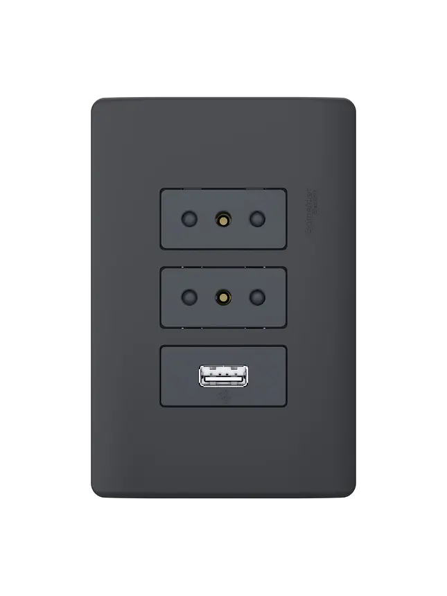 Placa Genesis 2 Tomas 10A + USB Black 1
