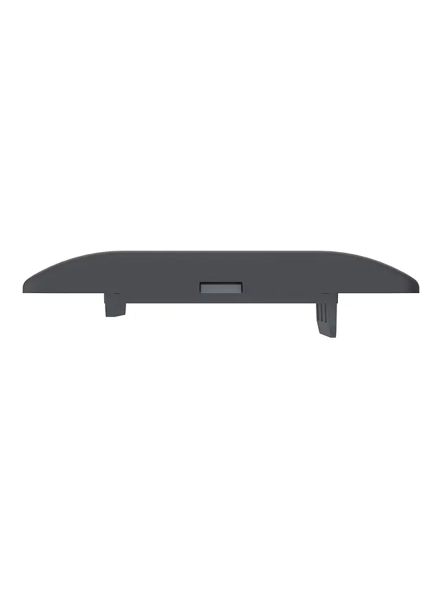 Placa Genesis Ciega Con Soporte Black Schneider MWD67106 3