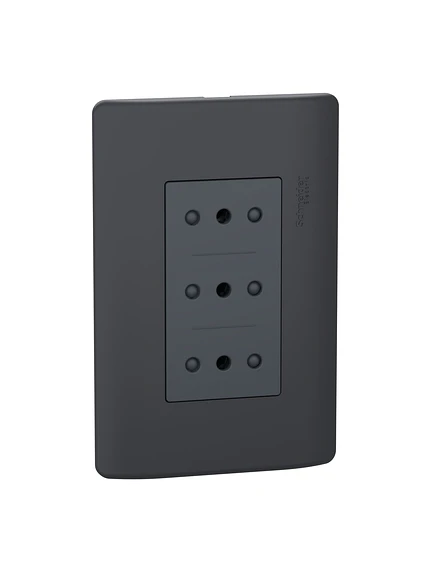 Placa Genesis Armada Triplex 10A 2P+T Black MWD60636 2