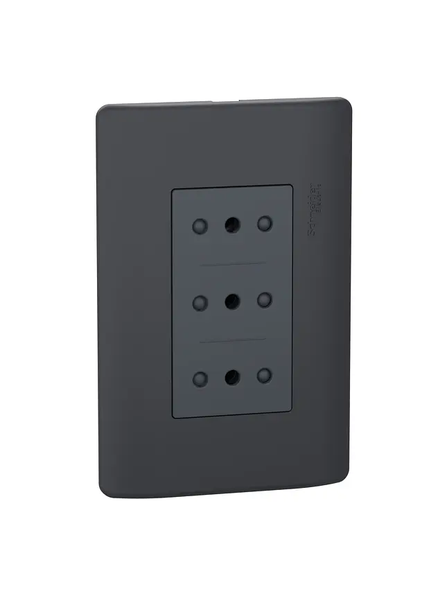 Placa Genesis Armada Triplex 10A 2P+T Black MWD60636 2