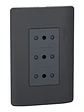 Placa Genesis Armada Triplex 10A 2P+T Black MWD60636 - Miniatura 2