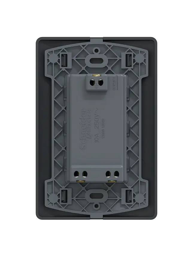 Placa Genesis Armada Triplex 10A 2P+T Black MWD60636 3