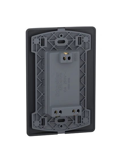 Placa Genesis Armada Triplex 10A 2P+T Black MWD60636 4