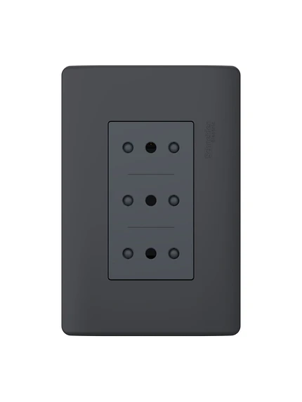 Placa Genesis Armada Triplex 10A 2P+T Black MWD60636 1