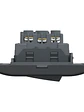Placa Genesis Armada Triplex 10A 2P+T Black MWD60636 - Miniatura 8