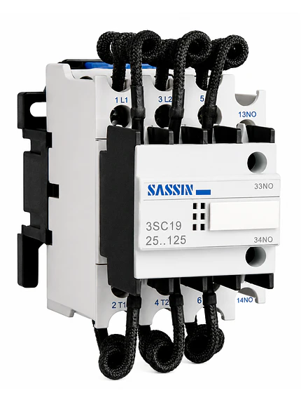 Contactor Para Condensador 12 Kvar 380V AC Sassin 1