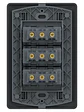 Placa Genesis Triple Toma 10A 2P+T Black MWD60496 - Miniatura 2