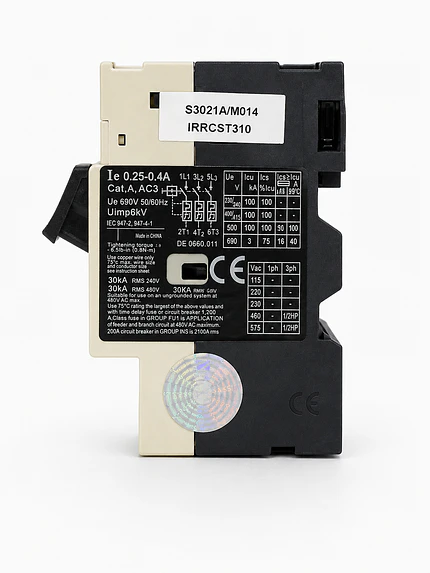 Guardamotor Sassin 0.25-0.4A 3SM18-2-M03 4