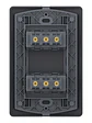 Placa Genesis Doble Toma 10/16A Black MWD60826 - Miniatura 2