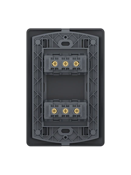 Placa Genesis 10/16A + Toma 10A Black Schneider MWD60946 2