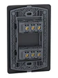 Placa Genesis 10/16A + Toma 10A Black Schneider MWD60946 - Miniatura 4