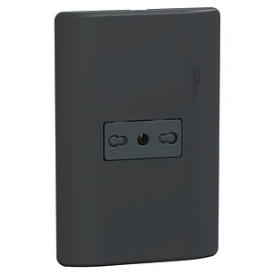 Placa Genesis Toma 10/16A 2P+T Black Schneider MWD60236