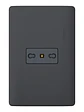 Placa Genesis Toma 10/16A 2P+T Black Schneider MWD60236 - Miniatura 2