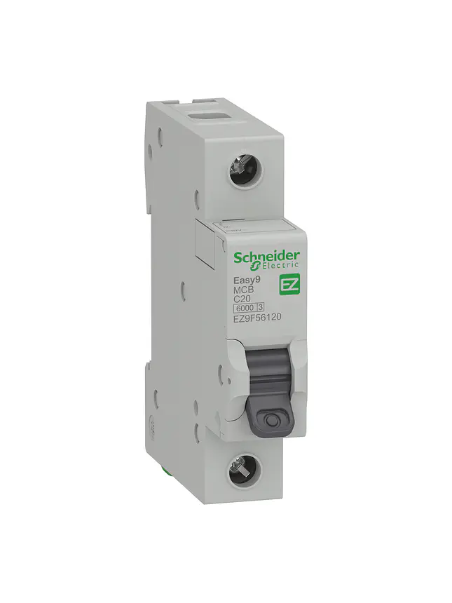 Interruptor Automático 1P 20A 6kA C Schneider EZ9F56120 1