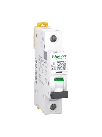 Interruptor Automático Acti9 iC60N 1P 32A Curva C 1