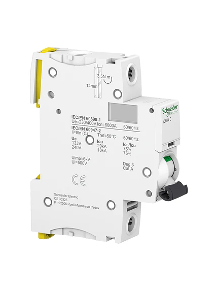 Interruptor Automático Acti9 iC60N 1P 32A Curva C 5