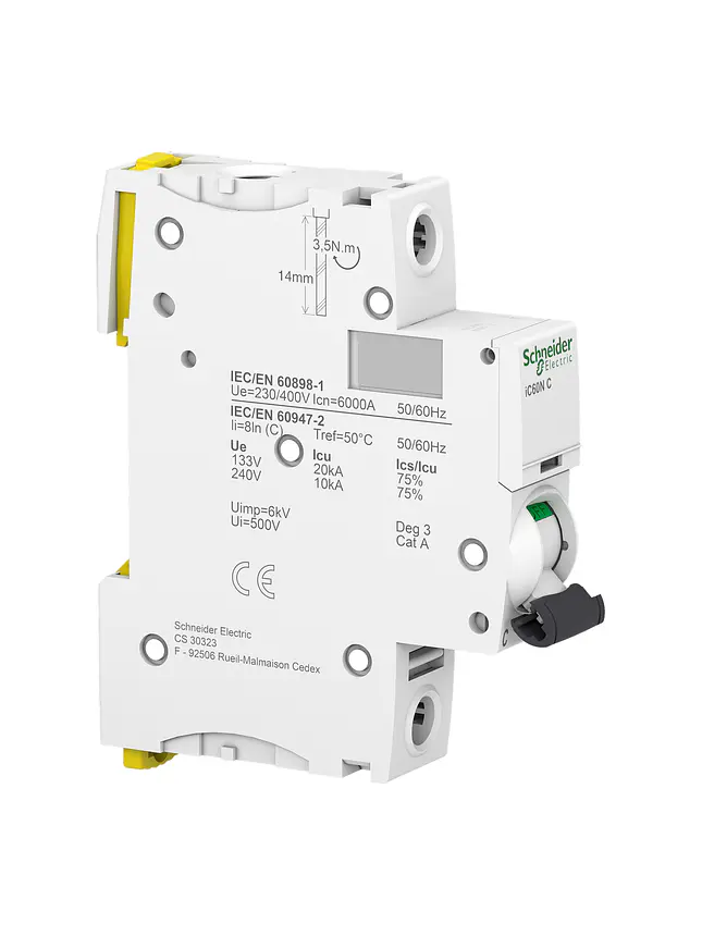 Interruptor Automático Acti9 iC60N 1P 32A Curva C 5