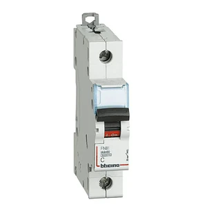 Interruptor Automático 1P 20A Curva C 6kA Bticino
