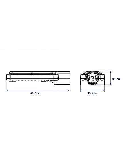 Luminaria Vial LED Philips RoadFlair 57W 4000K IP66 IK08 2
