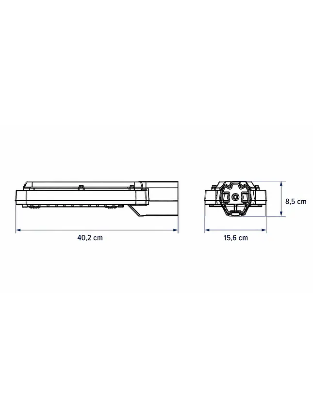 Luminaria Vial LED Philips RoadFlair 57W 4000K IP66 IK08 2