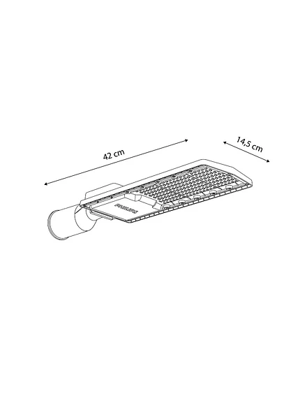 Luminaria Pública LED Philips BRP121 80W 6.500K IP66 3