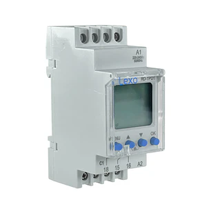 Relé Temporizador Semanal Digital Lexo 220-240V AC/DC