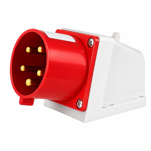 Enchufe Macho Sobrepuesto 32a 3p+n+t 380v Ip44 Lexo