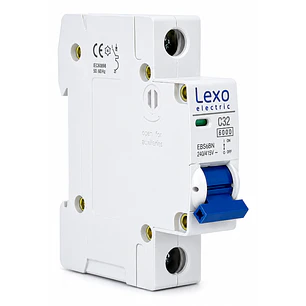 Interruptor Automático 1x32 Curva C 6ka Lexo Ebs6bn