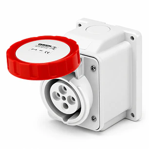 Enchufe Industrial Hembra Sobrep 3p+t 32a 380v Ip67 Gewiss