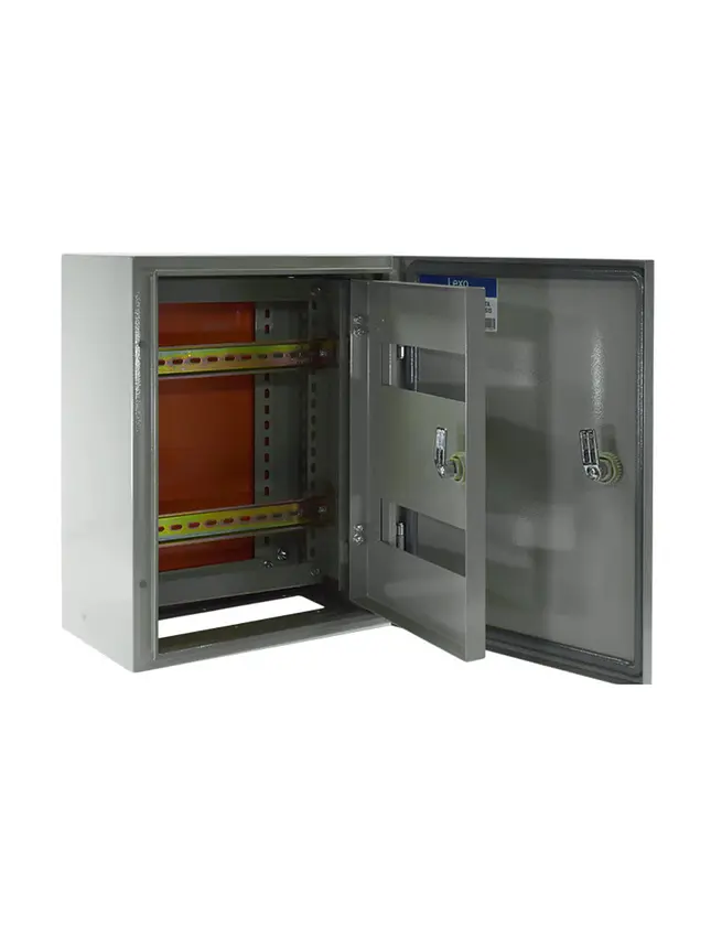 GABINETE METALICO 1 PUERTA 400X300X200 CON CHASIS 1