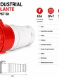 Enchufe Industrial Hembra Volante 63a 3p+t 380v Ip67 6h - Miniatura 2