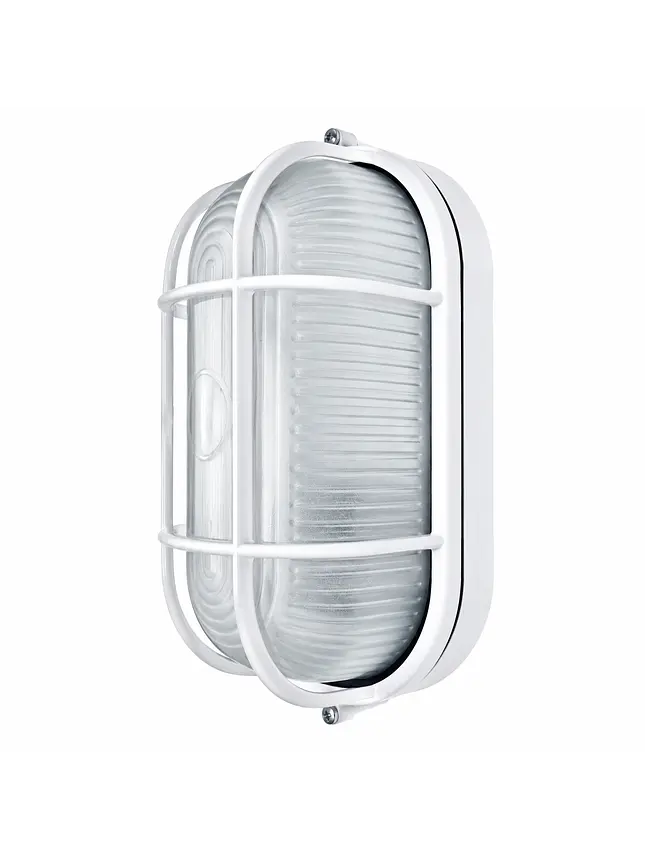 Plafon Tortuga Aluminio E27 IP44 Blanca VKB 1202130 1