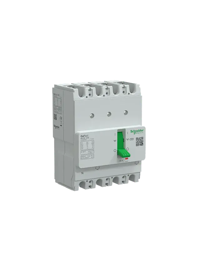 INTERRUPTOR MCCB SCHNEIDER GOPACT 4P 32A 15KA G12E4F32 6