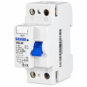 Interruptor Diferencial 2P 25A 30mA Tipo AC 230V