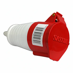 ENCHUFE INDUSTRIAL HEMBRA VOLANTE 3P+N+T 63A SASSIN
