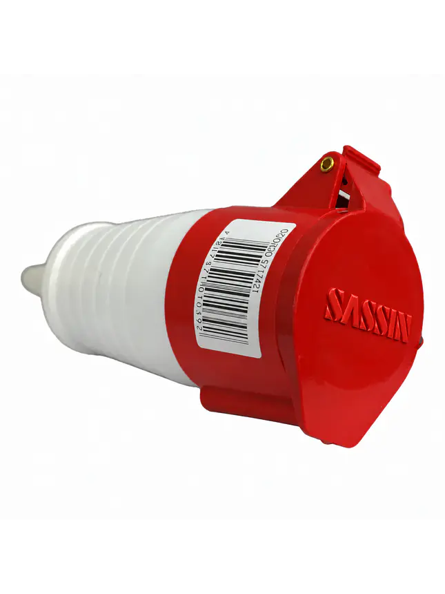 ENCHUFE INDUSTRIAL HEMBRA VOLANTE 3P+N+T 63A SASSIN 1