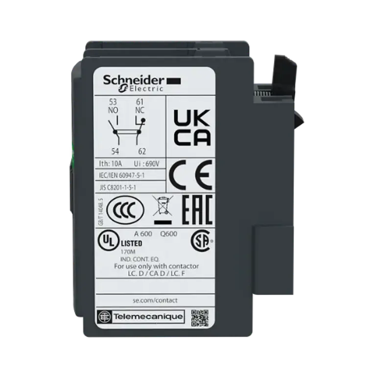 LADN11 – Bloque de Contacto Auxiliar 1NO+1NC 4