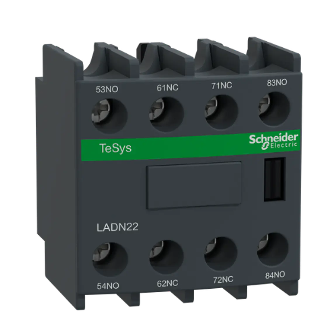 LADN22 – Bloque de Contacto Auxiliar 2NO+2NC 1